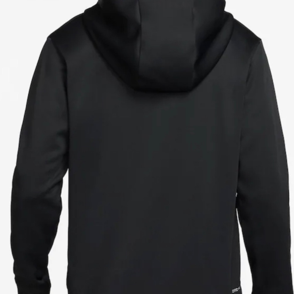 Nike Men's Black Hooded Windbreaker Jacket